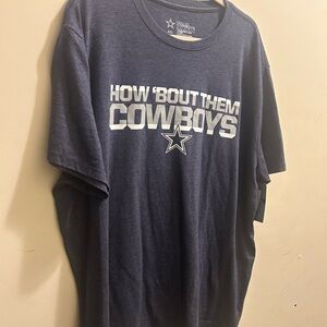 NWT- Men’s Dallas Cowboys Navy T-Shirt. Size 2X